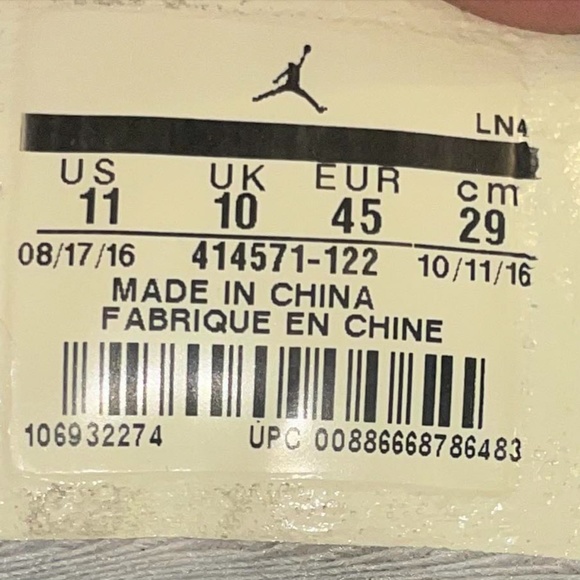 Air Jordan 13 Retro OG Chicago #414571-122 SZ11 - Picture 7 of 10